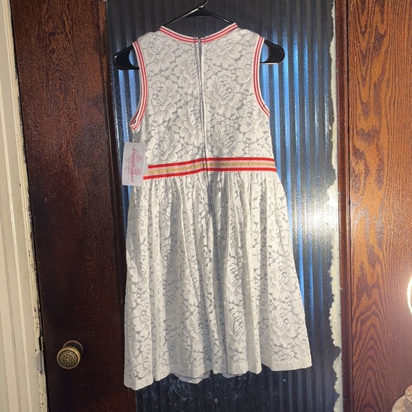 Lace with Pink Roses 01 Dress - Picture 6 of 7